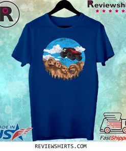 Vintage Monster truck t for boys and toddlers South Dakota Tee Shirt