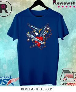 Vintage Patriotic Eagle Tattoo Tee Shirt