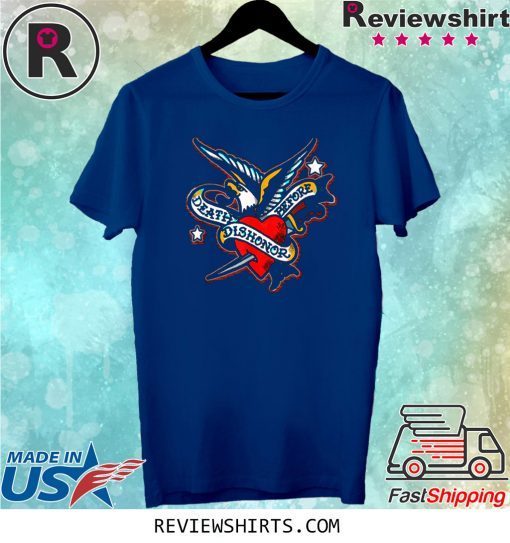 Vintage Patriotic Eagle Tattoo Tee Shirt