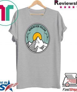 Wherever Vegan Travel Shirt