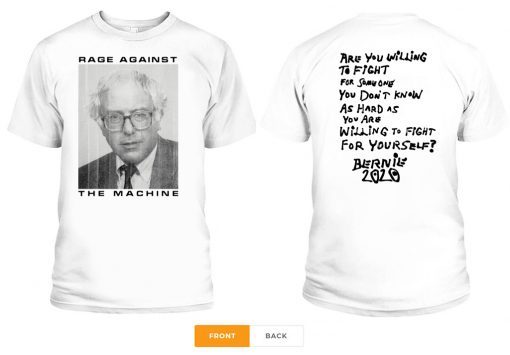 Bernie Rage Against The Machine Unisex T-Shirt