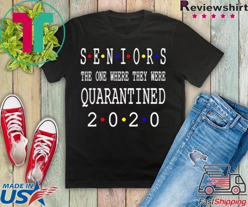 Class Of 2020 Graduation Senior Funny Quarantine Shirt Senior 2020 Shit Getting Real Limited T-Shirt