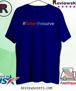 #FlattenTheCurve Flatten The Curve Virus Prevention Unisex TShirt