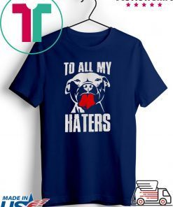 Pitbull to all my haters shirt