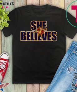 Warriors SHE BELIEVES Gift T-Shirt