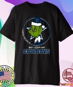 I Hate People But I Love My Dallas Cowboys Grinch 2020 Shirts