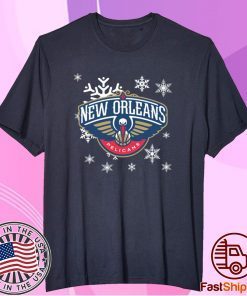 New Orleans Pelicans Merry Christmas Tee Shirt