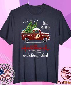 Washington Redskins This Is My Hallmark Christmas Movies Watching Tee Shirt