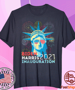 Biden Victory Inauguration 2021 Liberty Fireworks Vintage Shirt