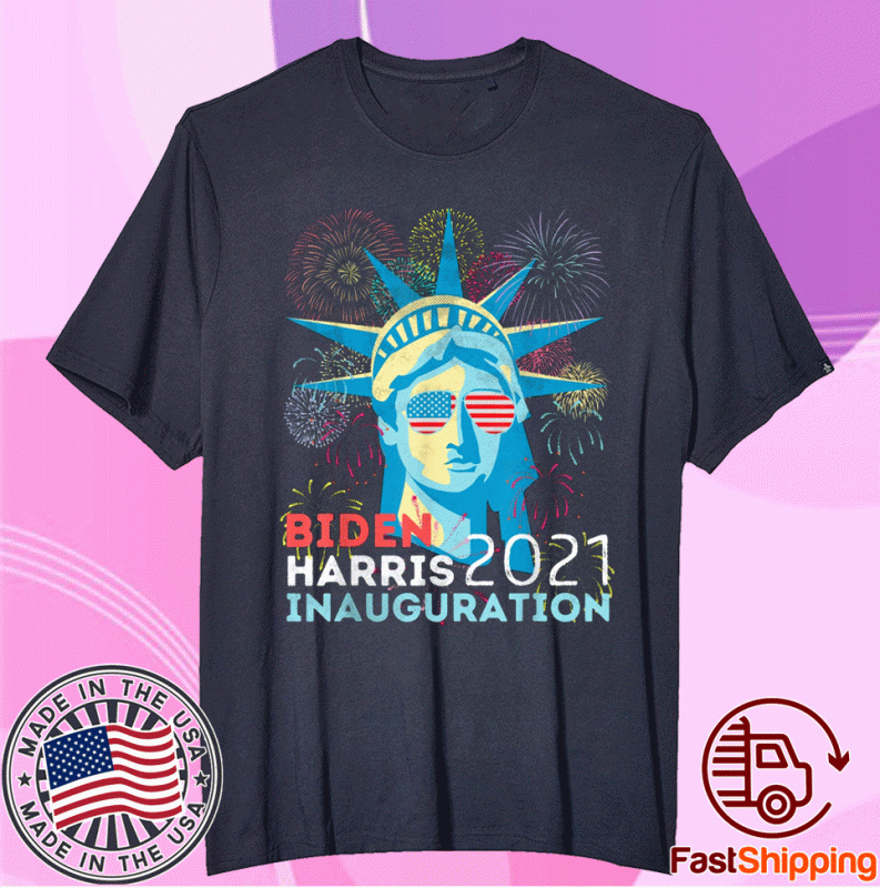 Biden Victory Inauguration 2021 Liberty Fireworks Vintage Shirt