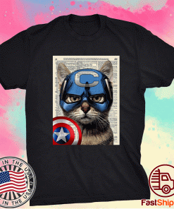 Cat Captain America 2021 Tee Shirt