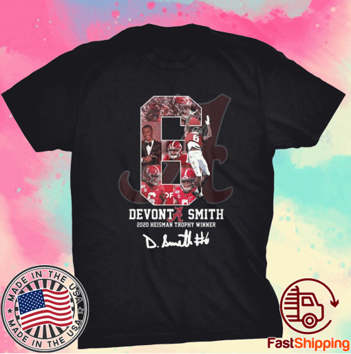 Devonta Smith 2020 Heisman Trophy Winner Tee Shirt