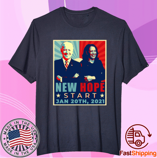 New Hope For 2021 Joe Biden Kamala Harris Shirt Joe Biden Inauguration Shirt