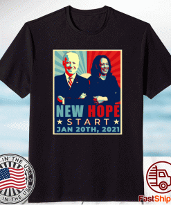 New Hope For 2021 Joe Biden Kamala Harris Shirt Joe Biden Inauguration Shirt