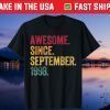 21st Birthday September 1998 21 Years old Awesome US 2021 Shirts