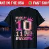 Born In September 2010 11th Birthday 11 Years Old Unisex T-Shirt