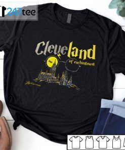 Cleveland Of Enchantment Mid Night Moon Gift T-Shirt