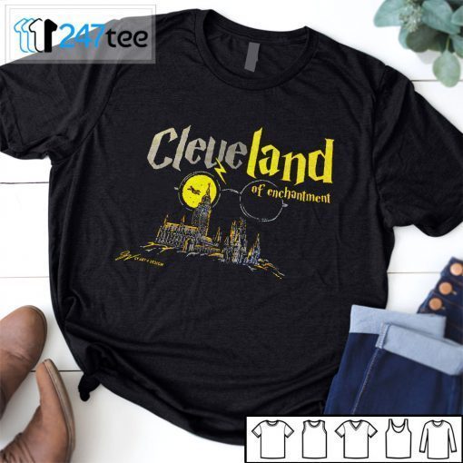 Cleveland Of Enchantment Mid Night Moon Gift T-Shirt