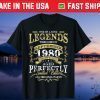 Legends September 1980 41th Birthday 41 Years Old Us 2021 T-Shirt