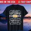 Legends Were Born In September 1966 Birthday 55 Years Old Us 2021 T-Shirt