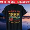 Made in 1968 SEPTEMBER 52nd Birthday 52 Years Being Awesome Gift Shirt