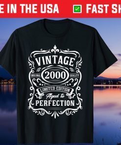 Vintage 2000 Limited Edition 21st Birthday 21 Years Old US 2021 T-Shirt