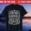 Vintage 2001 Limited Edition 20th Birthday 20 Years Old Gift T-Shirt