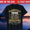 Vintage September 1998 23rd Birthday 23 Years Us 2021 T-Shirt