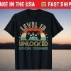 13th Birthday Level 13 Unlocked Official Teenager Tee Shirt