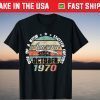 50 Year Old 50th Birthday Vintage 1970 October Classic T-Shirt