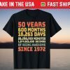 50 Years Of Being Awesome Since 1971 Birthday 2021 Shirt