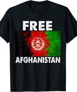 Afghanistan Flag Free Afghanistan Unisex Shirt