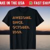 Awesome October 2009 12th Birthday 12 Year Old T-Shirt