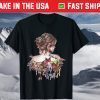 Awesome October Girl Art With Butterflies For Her Unisex Shirt