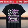 Awesome Since 1954 67Th Birthday I'm A October Girl 1954 Gift Shirt