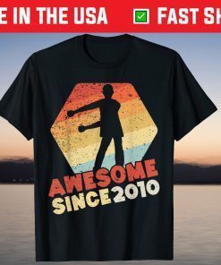 Awesome Since 2010 11th birthday 11 Year Old Gift Shirt