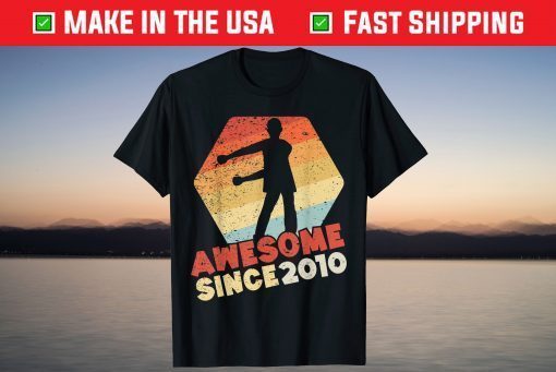 Awesome Since 2010 11th birthday 11 Year Old Gift Shirt