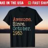 Awesome Since October 1953 68th Birthday Classic T-Shirt