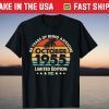 Awesome Since October 1955 66th Birthday 66 Year Old Tee Shirt