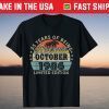 Awesome Since October 1986 35th Birthday Tee ShirtAwesome Since October 1986 35th Birthday Tee Shirt