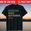 Awesome Since September 1989 32nd Birthday Tee Shirts