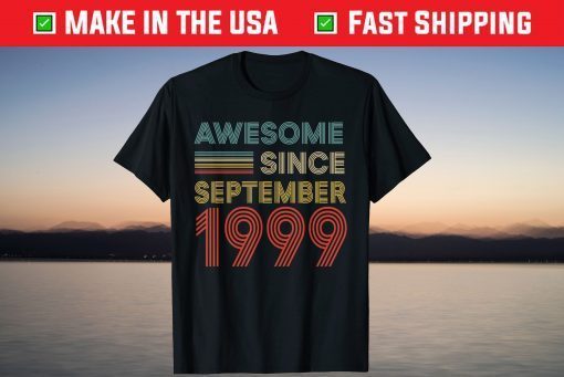 Awesome Since September 1999 22nd Birthday Classic Shirt