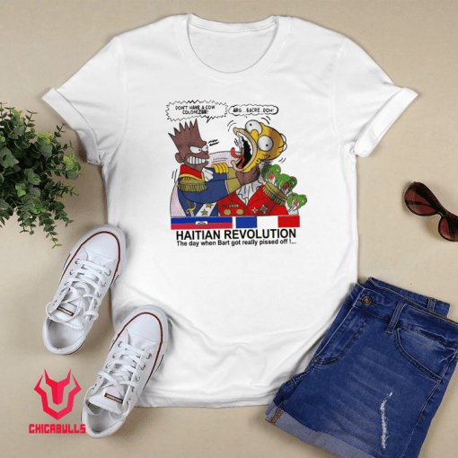 Bart Simpson Haitian Revolution Us 2021 Shirt