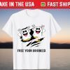 Bee Free Your Boobees Halloween Party Gift Shirt