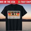 Best Of 1980 41st Birthday Cassette Tape Vintage 2021 Shirt