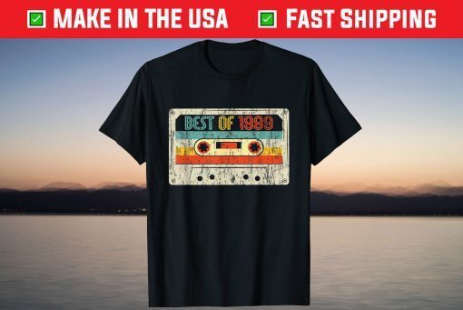 Best Of 1999 Cassette Tape 22nd Birthday Tee Shirt