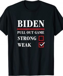 Biden Afghanistan US military pull out Kabul Tee Shirt