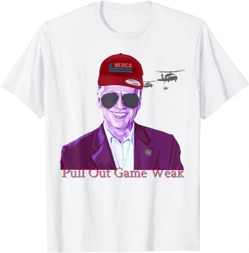 Biden Pullout Game Weak Us 2021 Shirt