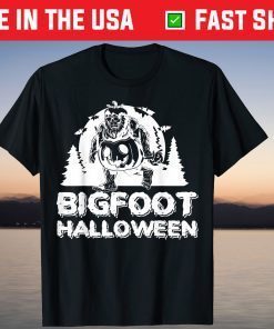 Bigfoot Halloween Costume Tee Shirt