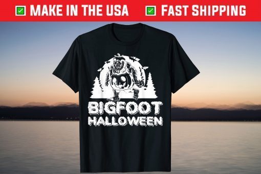 Bigfoot Halloween Costume Tee Shirt